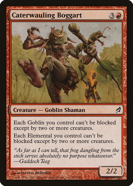 Image for Caterwauling Boggart (157) (Lorwyn) - Magic: The Gathering
