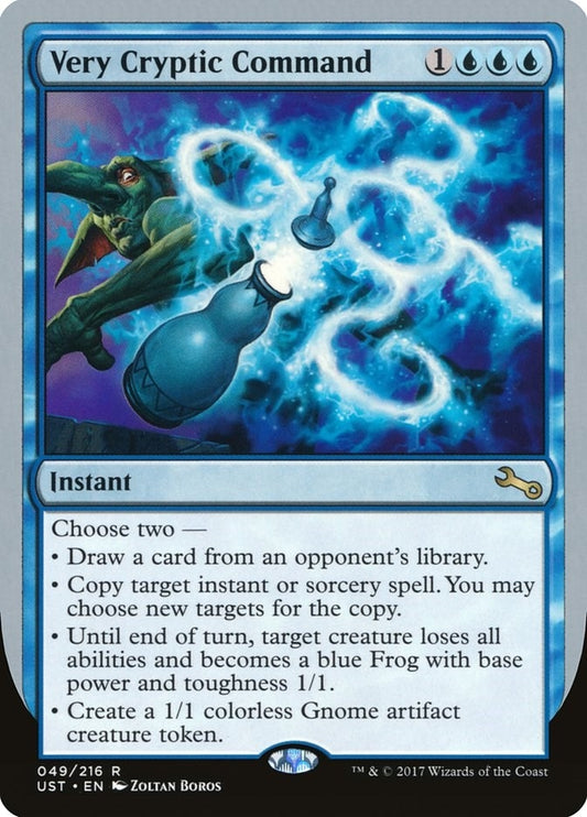 Image for Very Cryptic Command (C) (49) (Unstable) - Magic: The Gathering
