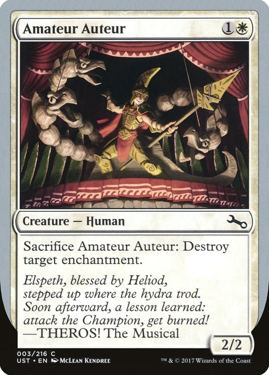 Image for Amateur Auteur (C) (3) (Unstable) - Magic: The Gathering