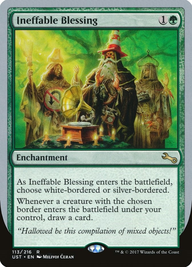Image for Ineffable Blessing (C) (113) (Unstable) - Magic: The Gathering