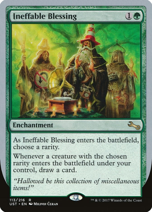 Image for Ineffable Blessing (D) (113) (Unstable) - Magic: The Gathering
