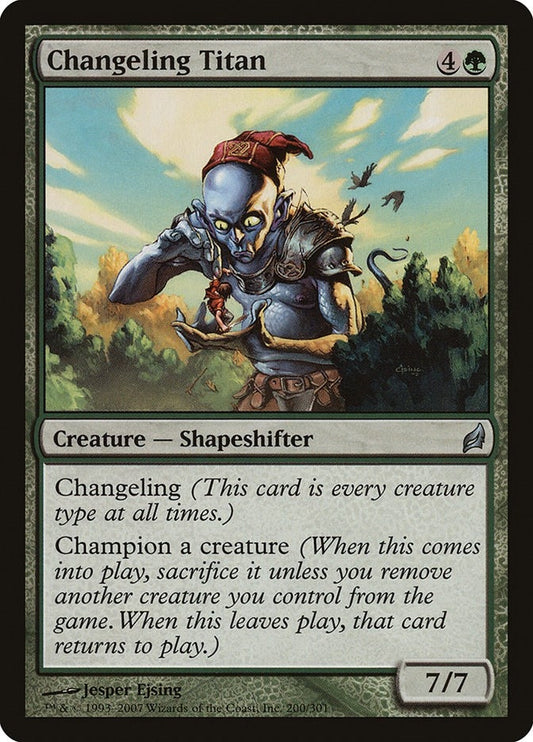 Image for Changeling Titan (200) (Lorwyn) - Magic: The Gathering