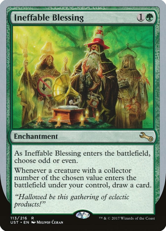 Image for Ineffable Blessing (E) (113) (Unstable) - Magic: The Gathering