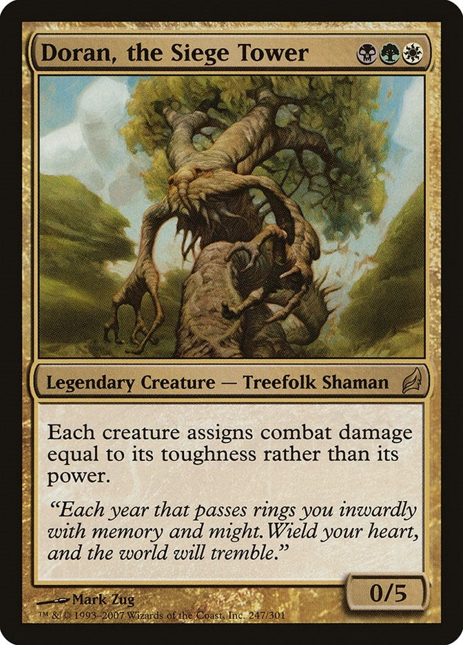 Image for Doran, the Siege Tower (247) (Lorwyn) - Magic: The Gathering