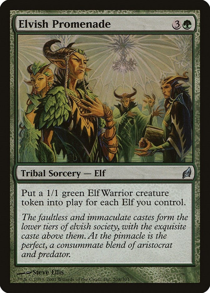 Image for Elvish Promenade (208) (Lorwyn) - Magic: The Gathering