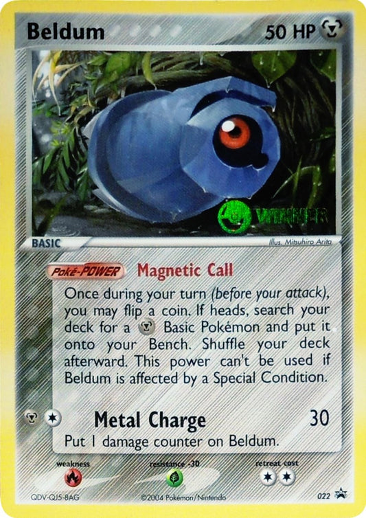 Image for Beldum - 022 (League Promo) [Winner] (022) (League & Championship Cards) - Pokemon