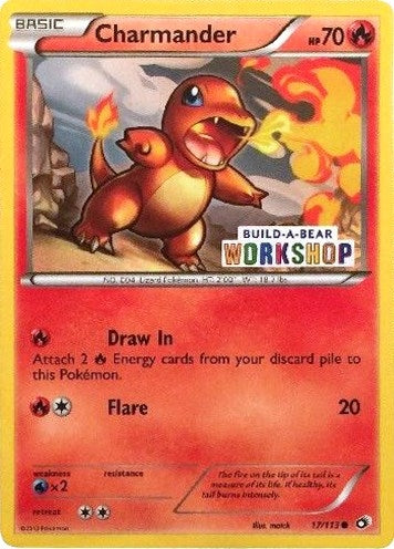 Image for Charmander - 17/113 (Build-A-Bear Workshop Exclusive) (017/113) (Miscellaneous Cards & Products) - Pokemon