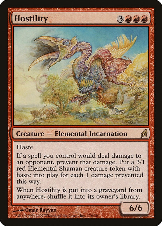 Image for Hostility (176) (Lorwyn) - Magic: The Gathering