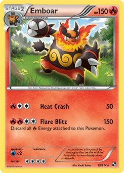 Image for Emboar (019/114) (Deck Exclusives) - Pokemon