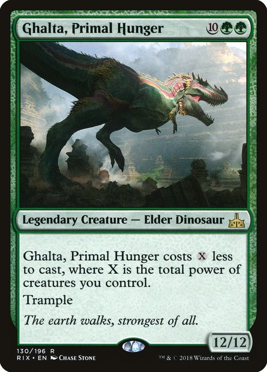Image for Ghalta, Primal Hunger (130) (Rivals of Ixalan) - Magic: The Gathering