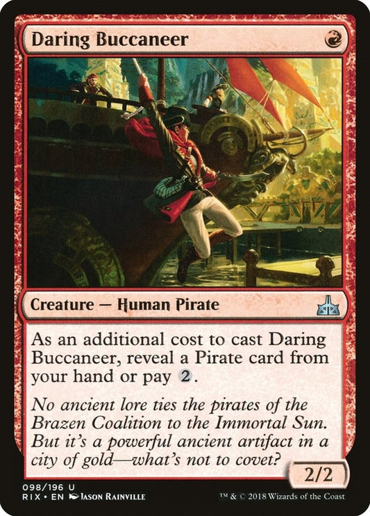 Image for Daring Buccaneer (98) (Rivals of Ixalan) - Magic: The Gathering