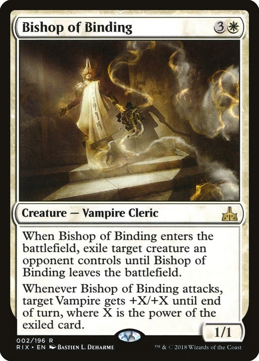Image for Bishop of Binding (2) (Rivals of Ixalan) - Magic: The Gathering