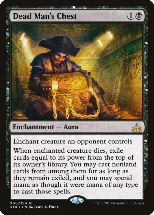 Image for Dead Man's Chest (66) (Rivals of Ixalan) - Magic: The Gathering