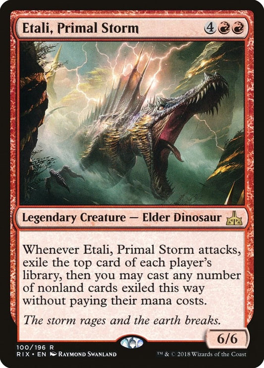 Image for Etali, Primal Storm (100) (Rivals of Ixalan) - Magic: The Gathering