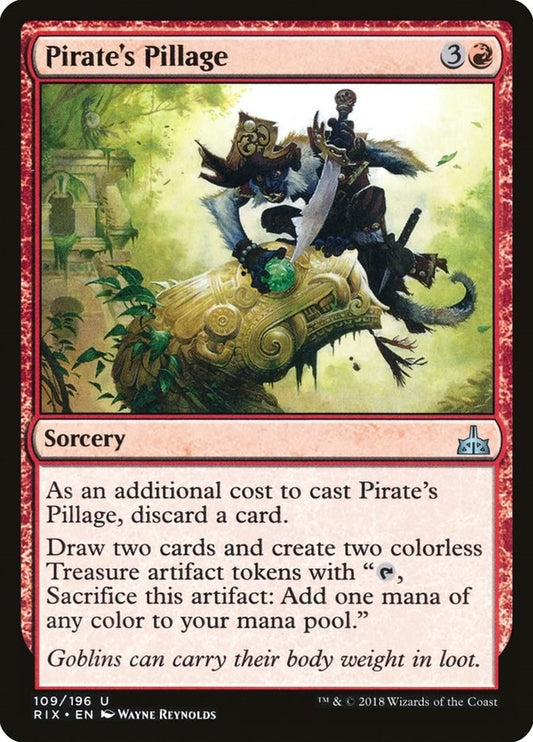 Image for Pirate's Pillage (109) (Rivals of Ixalan) - Magic: The Gathering