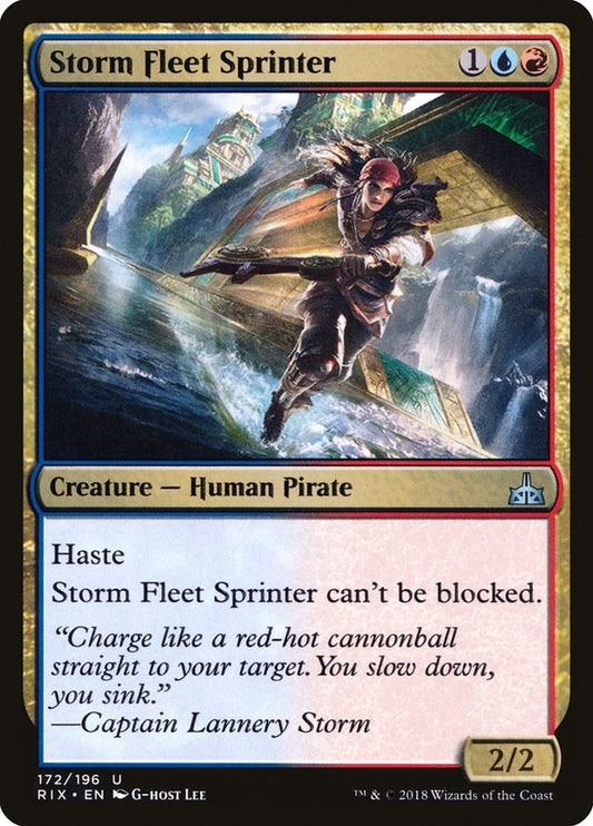 Image for Storm Fleet Sprinter (172) (Rivals of Ixalan) - Magic: The Gathering
