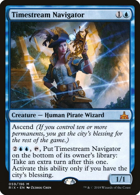Image for Timestream Navigator (59) (Rivals of Ixalan) - Magic: The Gathering