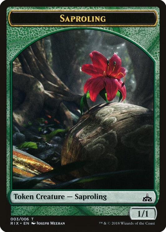 Image for Saproling Token (003) (3) (Rivals of Ixalan) - Magic: The Gathering