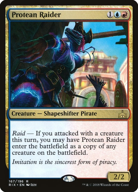 Image for Protean Raider (167) (Rivals of Ixalan) - Magic: The Gathering