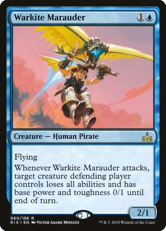 Image for Warkite Marauder (60) (Rivals of Ixalan) - Magic: The Gathering