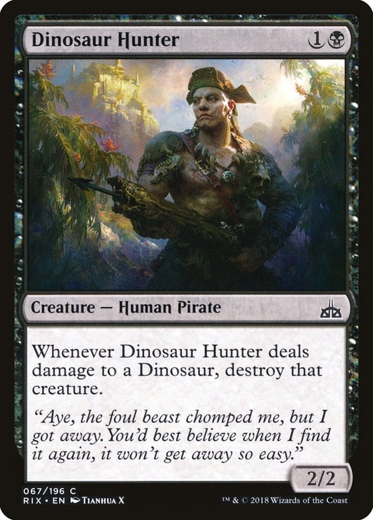 Image for Dinosaur Hunter (67) (Rivals of Ixalan) - Magic: The Gathering