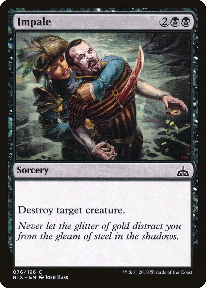 Image for Impale (76) (Rivals of Ixalan) - Magic: The Gathering