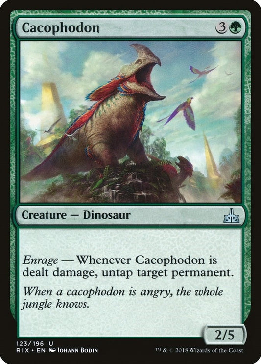 Image for Cacophodon (123) (Rivals of Ixalan) - Magic: The Gathering