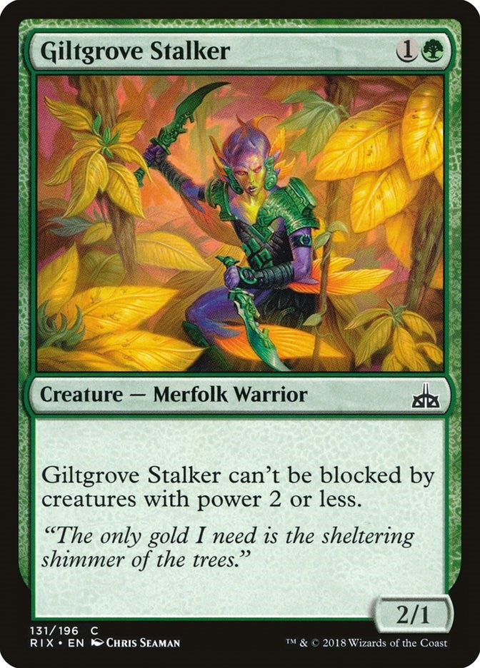 Image for Giltgrove Stalker (131) (Rivals of Ixalan) - Magic: The Gathering