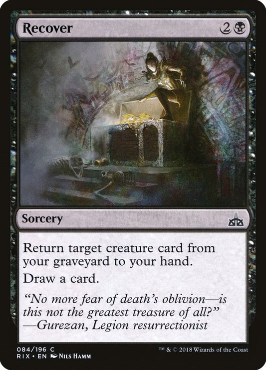 Image for Recover (84) (Rivals of Ixalan) - Magic: The Gathering