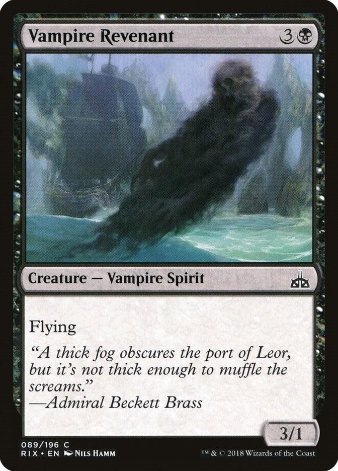 Image for Vampire Revenant (89) (Rivals of Ixalan) - Magic: The Gathering