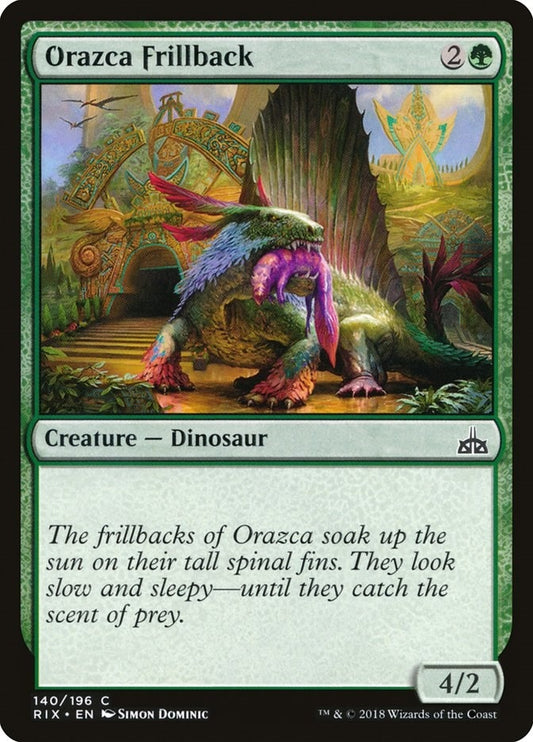 Image for Orazca Frillback (140) (Rivals of Ixalan) - Magic: The Gathering