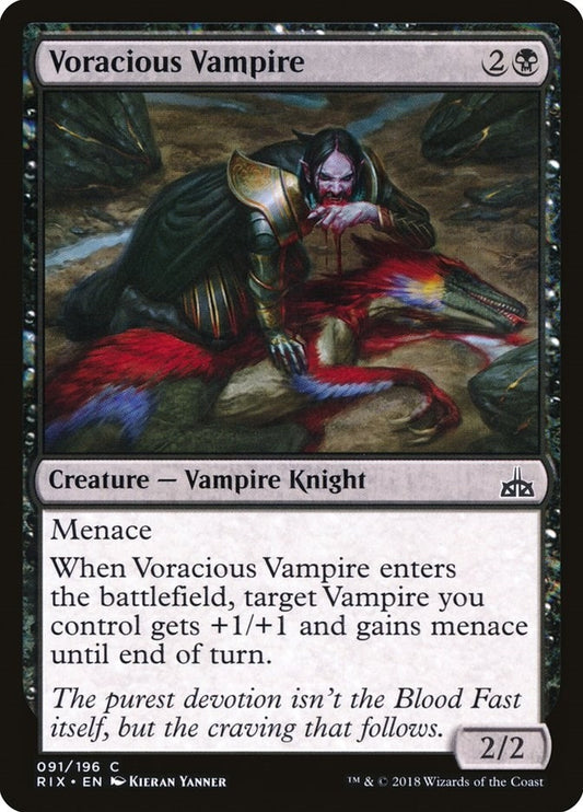 Image for Voracious Vampire (91) (Rivals of Ixalan) - Magic: The Gathering
