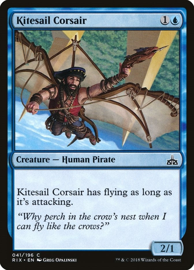 Image for Kitesail Corsair (41) (Rivals of Ixalan) - Magic: The Gathering