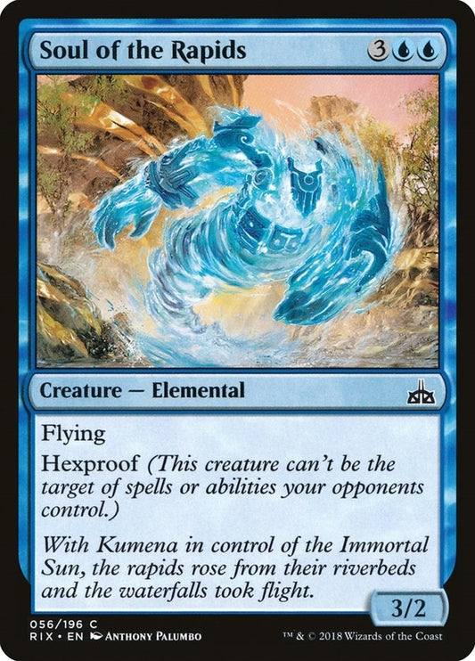 Image for Soul of the Rapids (56) (Rivals of Ixalan) - Magic: The Gathering
