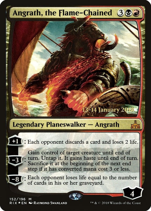 Image for Angrath, the Flame-Chained (152) (Prerelease Cards) - Magic: The Gathering
