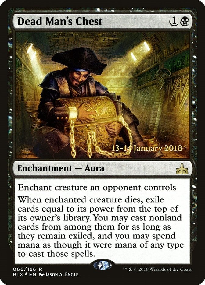Image for Dead Man's Chest (66) (Prerelease Cards) - Magic: The Gathering