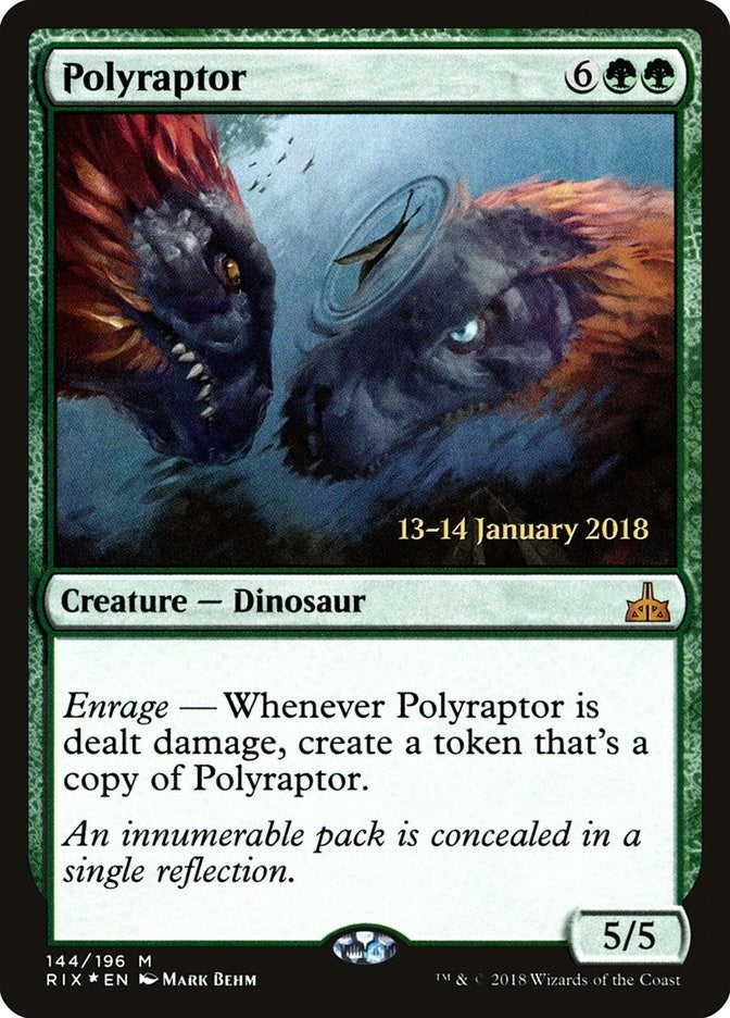 Image for Polyraptor (144) (Prerelease Cards) - Magic: The Gathering
