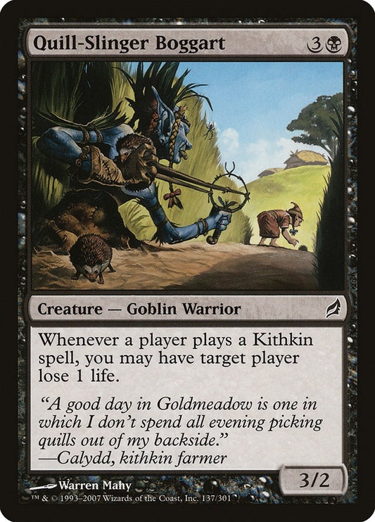 Image for Quill-Slinger Boggart (137) (Lorwyn) - Magic: The Gathering