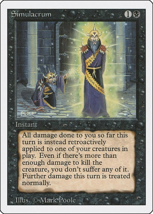 Image for Simulacrum (Revised Edition) - Magic: The Gathering