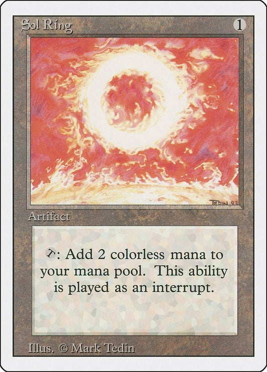 Image for Sol Ring (Revised Edition) - Magic: The Gathering