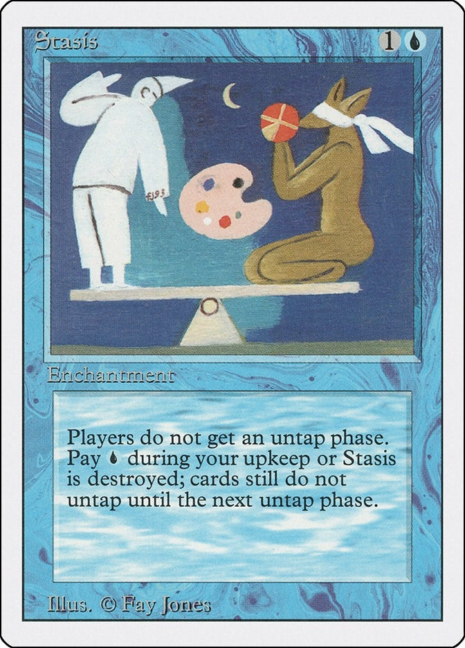 Image for Stasis (Revised Edition) - Magic: The Gathering