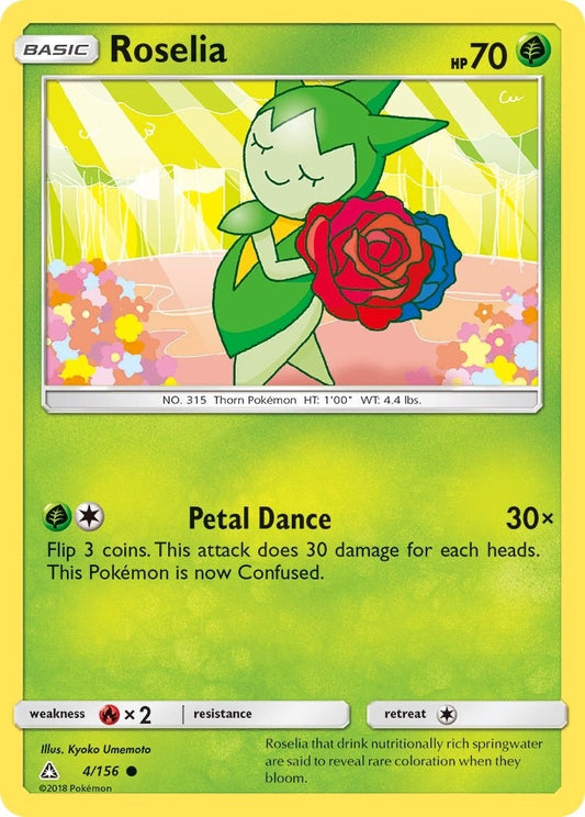 Image for Roselia (4/156) (SM - Ultra Prism) - Pokemon