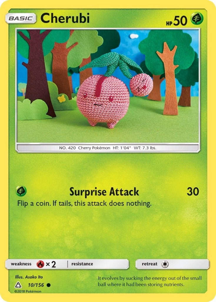 Image for Cherubi (10/156) (SM - Ultra Prism) - Pokemon