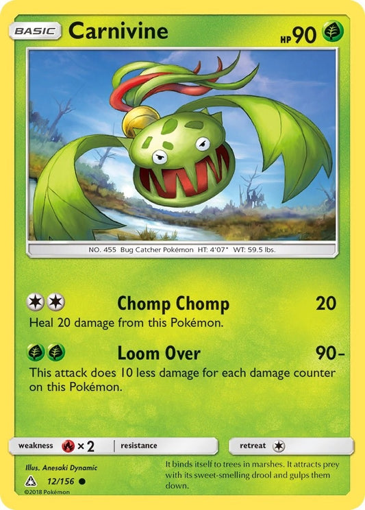 Image for Carnivine (12/156) (SM - Ultra Prism) - Pokemon