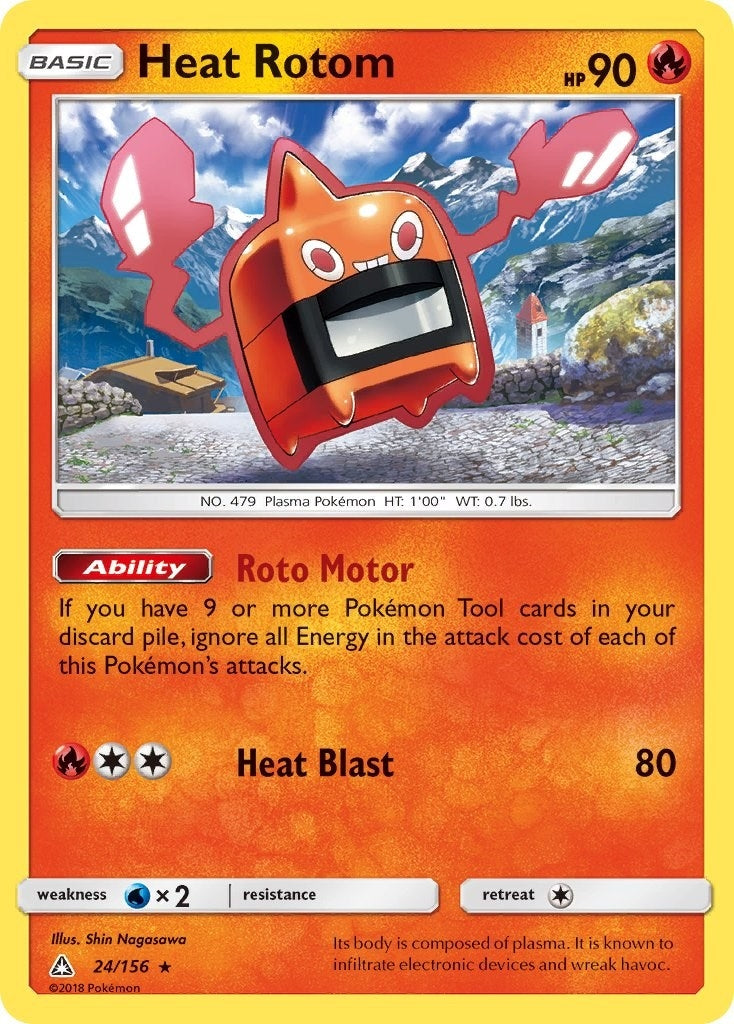 Image for Heat Rotom (24/156) (SM - Ultra Prism) - Pokemon