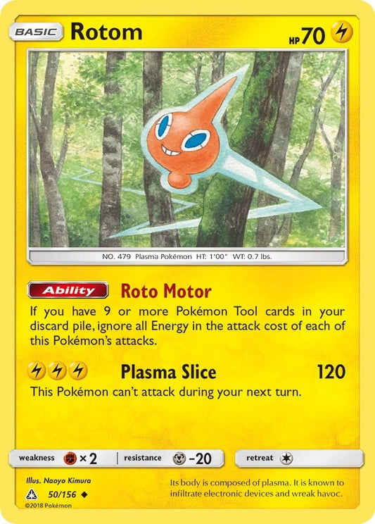 Image for Rotom (50/156) (SM - Ultra Prism) - Pokemon