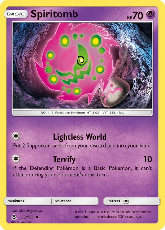 Image for Spiritomb (53/156) (SM - Ultra Prism) - Pokemon