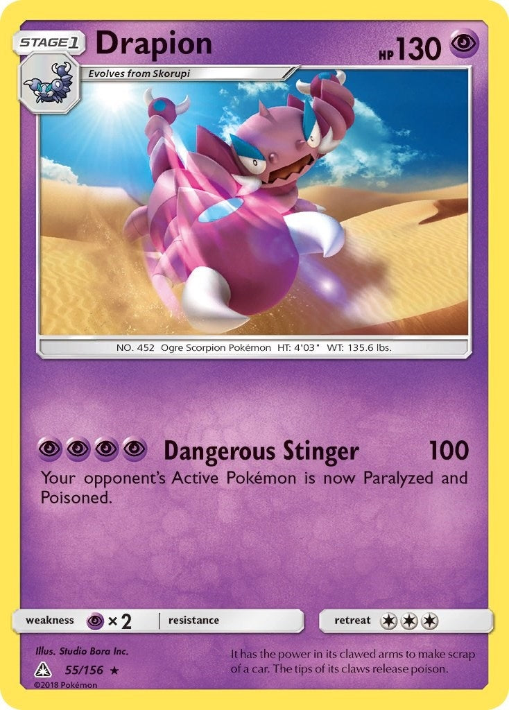 Image for Drapion (55/156) (SM - Ultra Prism) - Pokemon