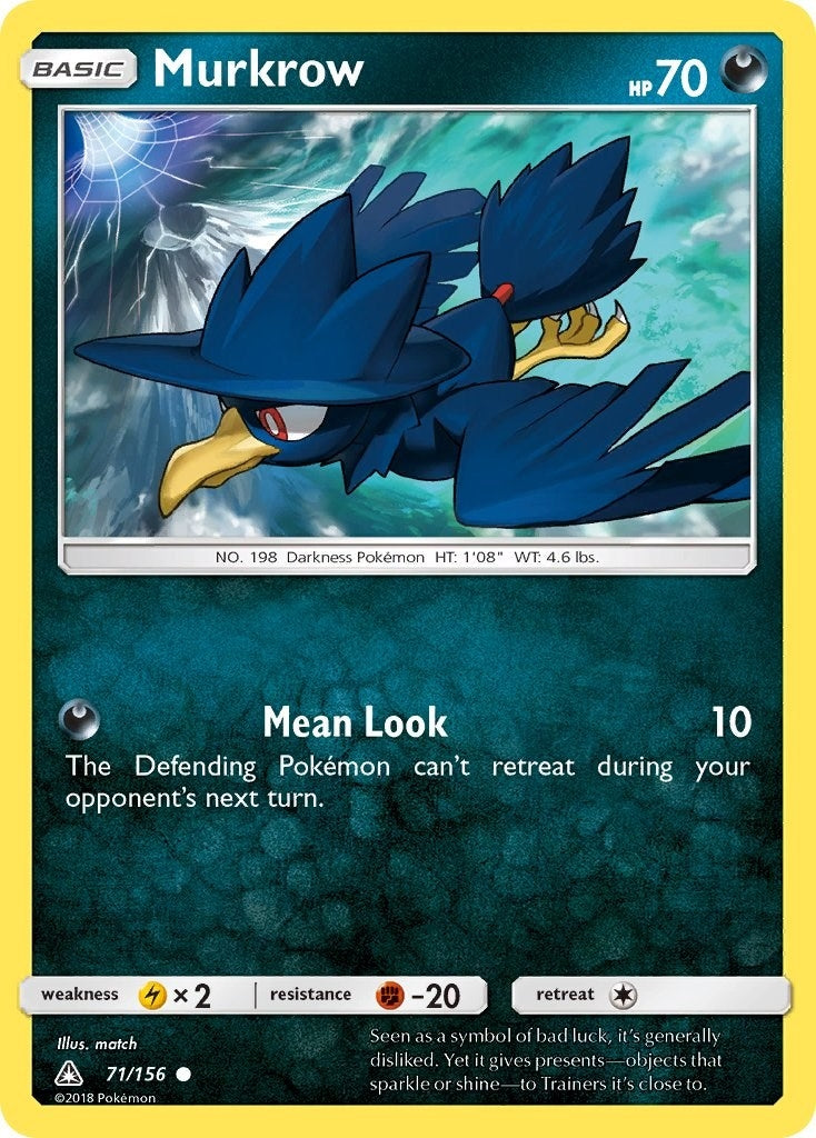 Image for Murkrow (71/156) (SM - Ultra Prism) - Pokemon