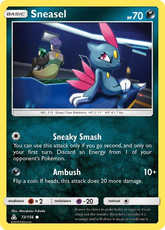 Image for Sneasel (73/156) (SM - Ultra Prism) - Pokemon